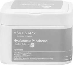 Mary&may Hyaluronic Panthenol Hydra Μάσκα Προσώπου 30τμχ Mary&may Hyaluronic Panthenol Hydra Μάσκα Προσώπου 30τμχ