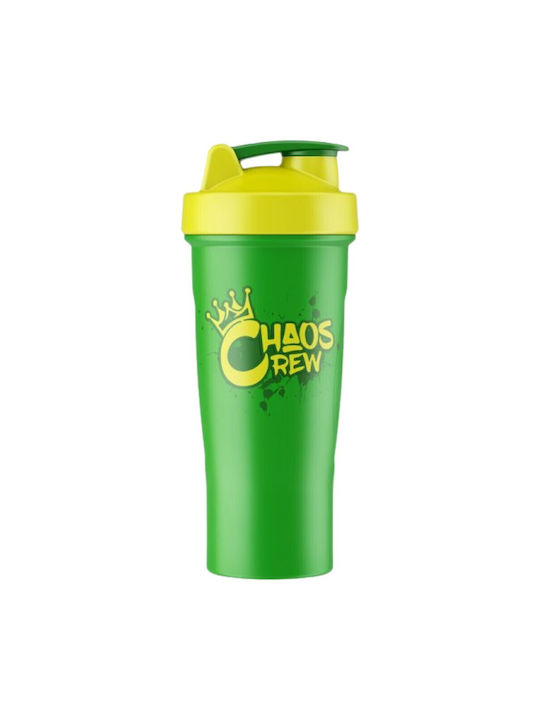 Chaos Crew Shaker Πρωτεΐνης 700ml Πλαστικό Πράσινο