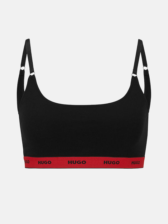 Hugo Boss Women's Bralette Bra Black