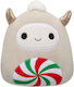 Jazwares Plush Squishmallows Nissa The Yeti With Peppermint Tummy Christmas Nissa The Yeti With Peppermint Tummy For 3+ Years 13 cm