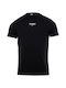 Karl Lagerfeld Men's Short Sleeve Blouse Black