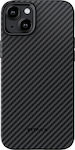 Pitaka Back Cover Black (iPhone 15 Plus)