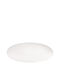 Fine Servierplatte Oval aus Porzellan Weiß 43x19cm 2Stück