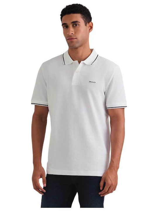 Gant Polo T-shirt Λευκό