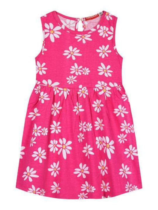 Energiers Kids Dress Fuchsia