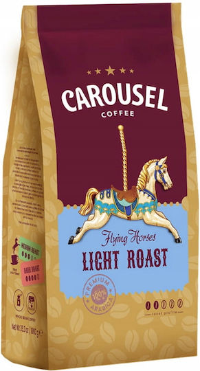 Espresso Kaffee Karussell Fliegende Pferde Leichte Röstung 1000g Ganze Bohnen