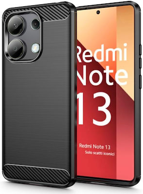 Tech-Protect Back Cover Plastic Durable Black (Redmi Note 13 4G)
