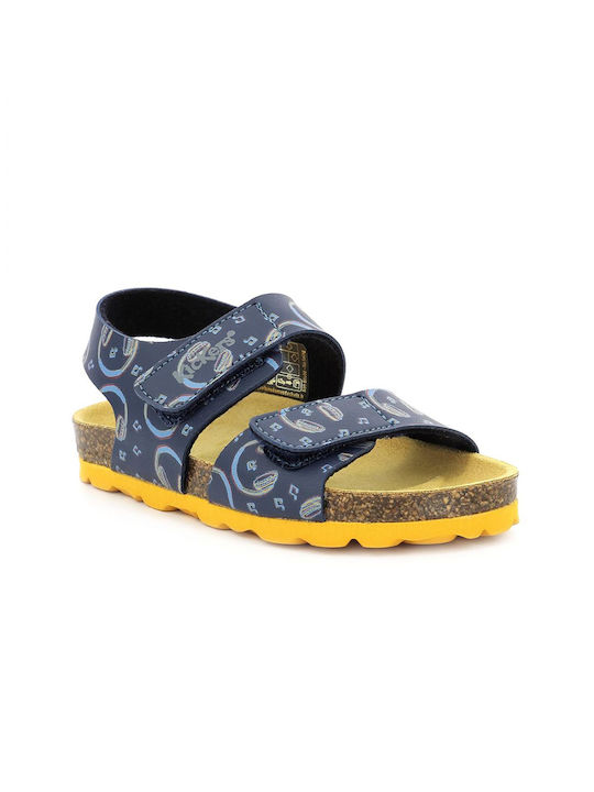 Kickers Kinder Sandalen Summerkro Anatomisch Blau