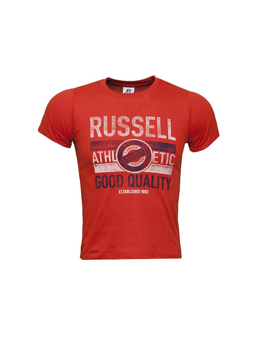 Russell Athletic Παιδικό T-shirt Πορτοκαλί
