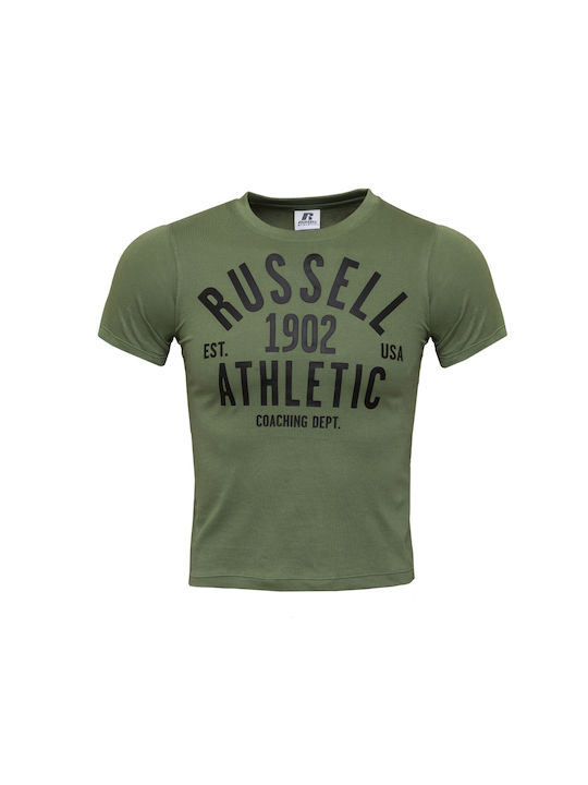 Russell Athletic Παιδικό T-shirt Λαδί