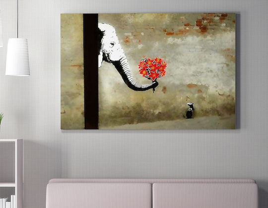 Wallity Gemälde auf Leinwand 100x70cm