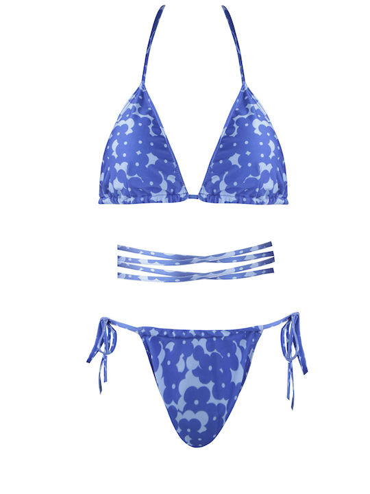 Comfort Bikini-Set Blau