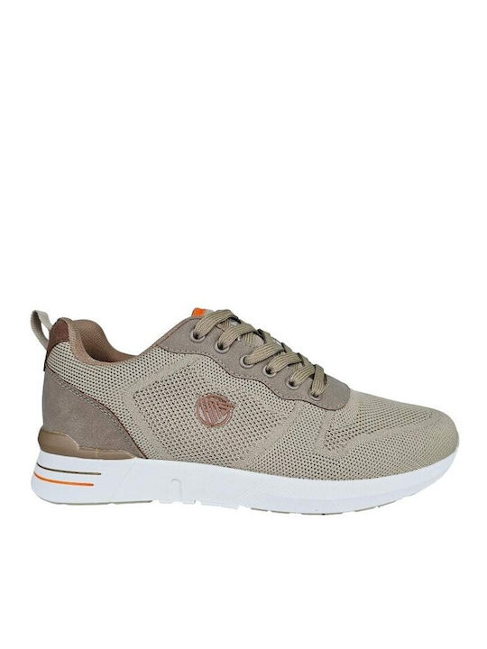 Nobrand Ανδρικά Sneakers Taupe Grey