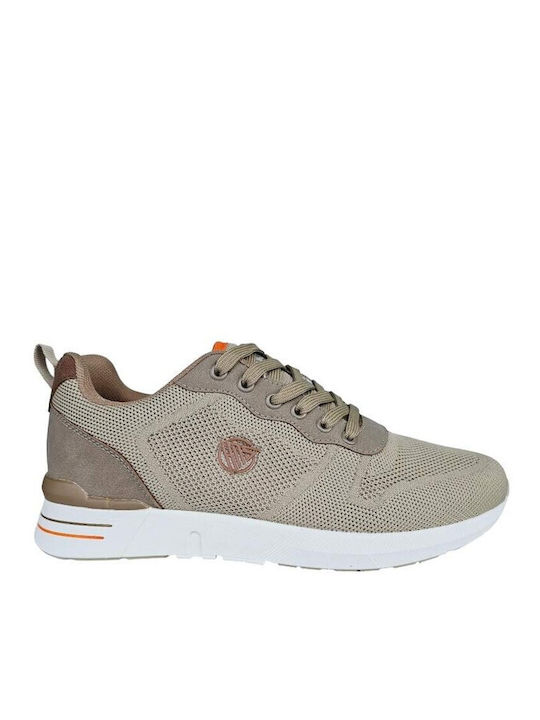 Nobrand Herren Sneakers Taupe Grey