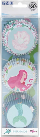 PME Καραμελόχαρτα για Cupcakes Χάρτινα 5x7cm 103912 60τμχ