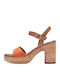 Sandalen Orange