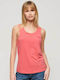 Superdry Women's Summer Blouse Sleeveless Coral