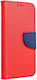 Fancy Book Σιλικόνης / Δερμάτινο Κόκκινο (Samsung A25 5G)