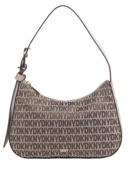 DKNY Damen Tasche Schulter Braun