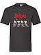 Fruit of the Loom Snoopy The Beagles Original T-shirt Black Cotton