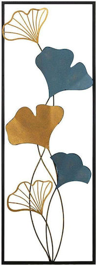 Wallity Wanddekoration Nadide Bunt aus Metall 90x5x32cm
