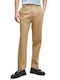 Trousers Chino in Regular Fit Beige