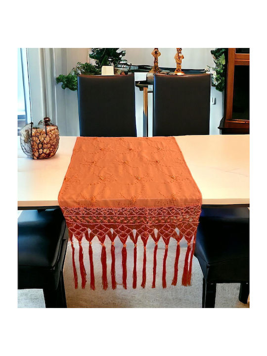 Linea Home Runner with Embroidery Jardin Gold 5...