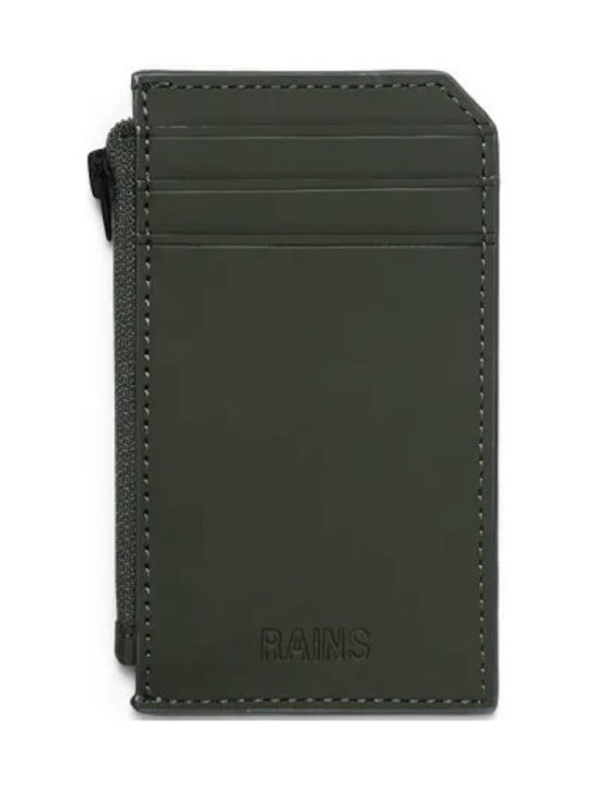 Rains Men's Card Wallet Green