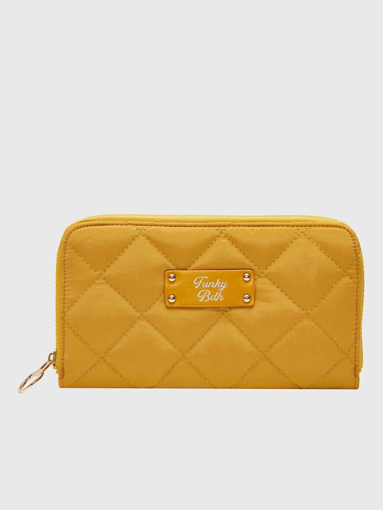 Funky Buddha Large Women's Wallet Classic Gold