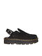 Dr. Martens Zebzag Γυναικεία Δερμάτινα Σαμπό Μαύρα