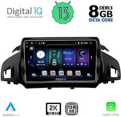 Digital IQ Ηχοσύστημα Αυτοκινήτου για Ford Kuga / C-Max (Bluetooth/USB/AUX/WiFi/GPS/Apple-Carplay/Android-Auto) με Οθόνη Αφής 9"