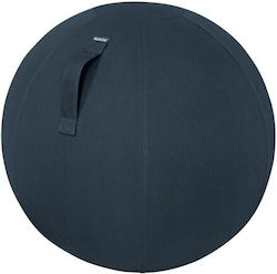 Leitz Μπάλα Pilates 65cm σε Γκρι Χρώμα