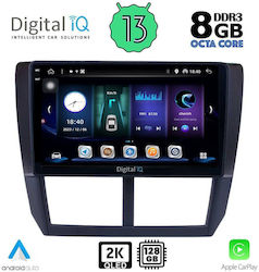 Digital IQ Car Audio System for Subaru Forester / Impreza 2008-2013 (Bluetooth/USB/AUX/WiFi/GPS/Apple-Carplay/Android-Auto) with Touch Screen 9"