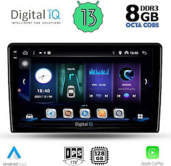 Digital IQ Ηχοσύστημα Αυτοκινήτου για Toyota Auris 2007-2012 (Bluetooth/USB/AUX/WiFi/GPS/Apple-Carplay/Android-Auto) με Οθόνη Αφής 9"