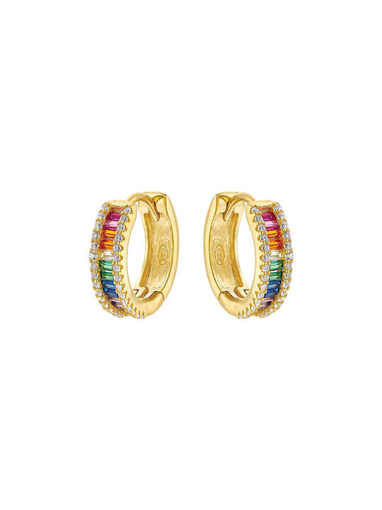 Vogue Earrings Made of Gold Plated Silver 4515291