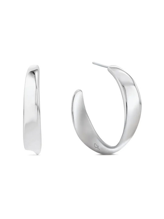 Calvin Klein Earrings Hoops made of Steel