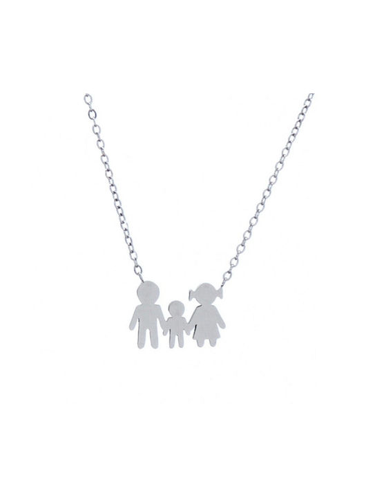 Steel necklace Family 2 Oem