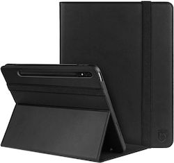 Rosso Flip Cover (Galaxy Tab S9 Ultra) Μαύρη Rosso Flip Cover (Galaxy Tab S9 Ultra) Μαύρη