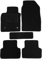 Set Față și Spate 5 Bucăți Pentru Renault Clio 2012-2019 Negre