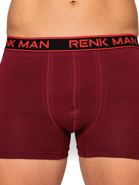 Herren Boxershorts Bordeaux 1Packung