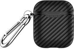 Beline Case Silicone in Black color for Apple AirPods 1 / AirPods 2