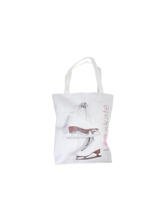 Girardi Τσάντα για Ψώνια σε Λευκό χρώμα