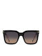 Boss Women's Sunglasses with Black Plastic Frame and Multicolour Gradient Lens BOSS 1656/S 807/PR