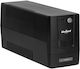 Rebel RB-4021 UPS Außerbetrieblich 850VA 480W mit 2 Schuko Steckdosen