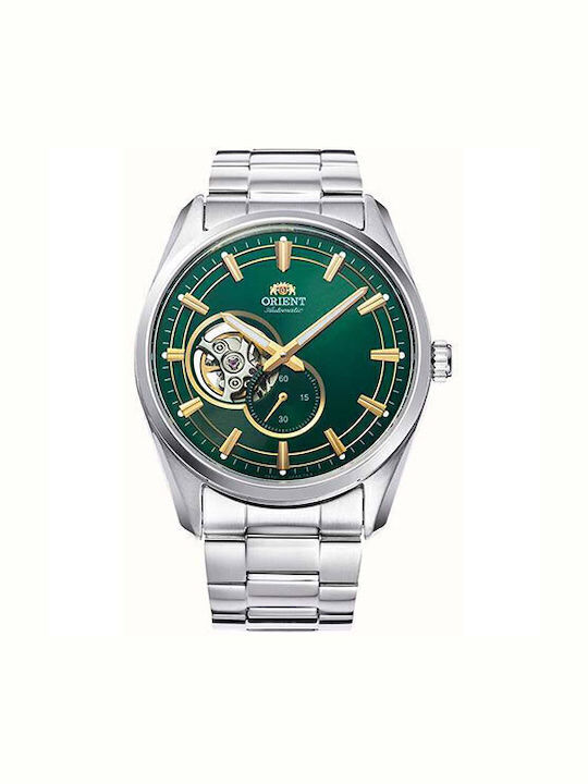Orient Contemporary Men's Watch 40.8mm Automatic with Silver Metal Bracelet