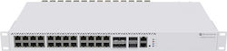 MikroTik CRS326-4C+20G+2Q+RM Managed L2 Switch with 24 Ethernet Ports and 4 SFP Ports