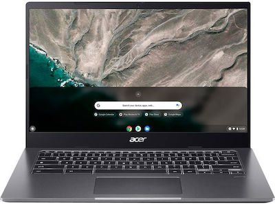 Acer Chromebook 514 CB514-1W 14" IPS FHD Ecran Tactil (i3-1115G4/8GB/128GB SSD/Chrome OS) Steel Grey