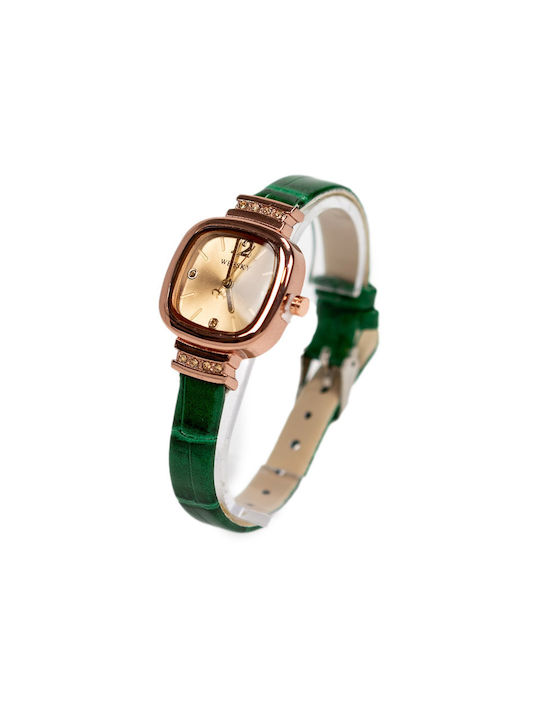 Nora's Accessories Uhr in Grün Farbe
