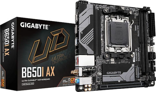 Gigabyte B650I AX rev. 1.0 Wi-Fi Motherboard Mini ITX with AMD AM5 Socket