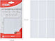 Tpster Notebook Labels 5pcs